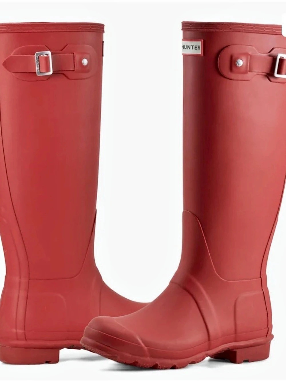 Hunter Women's Original Tall Rain Boots in Red | SIZE 9